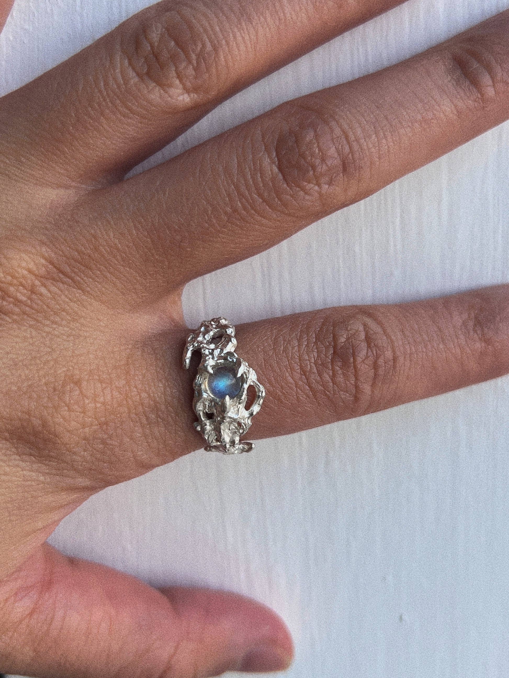 moonlight ring - Clean/Silver