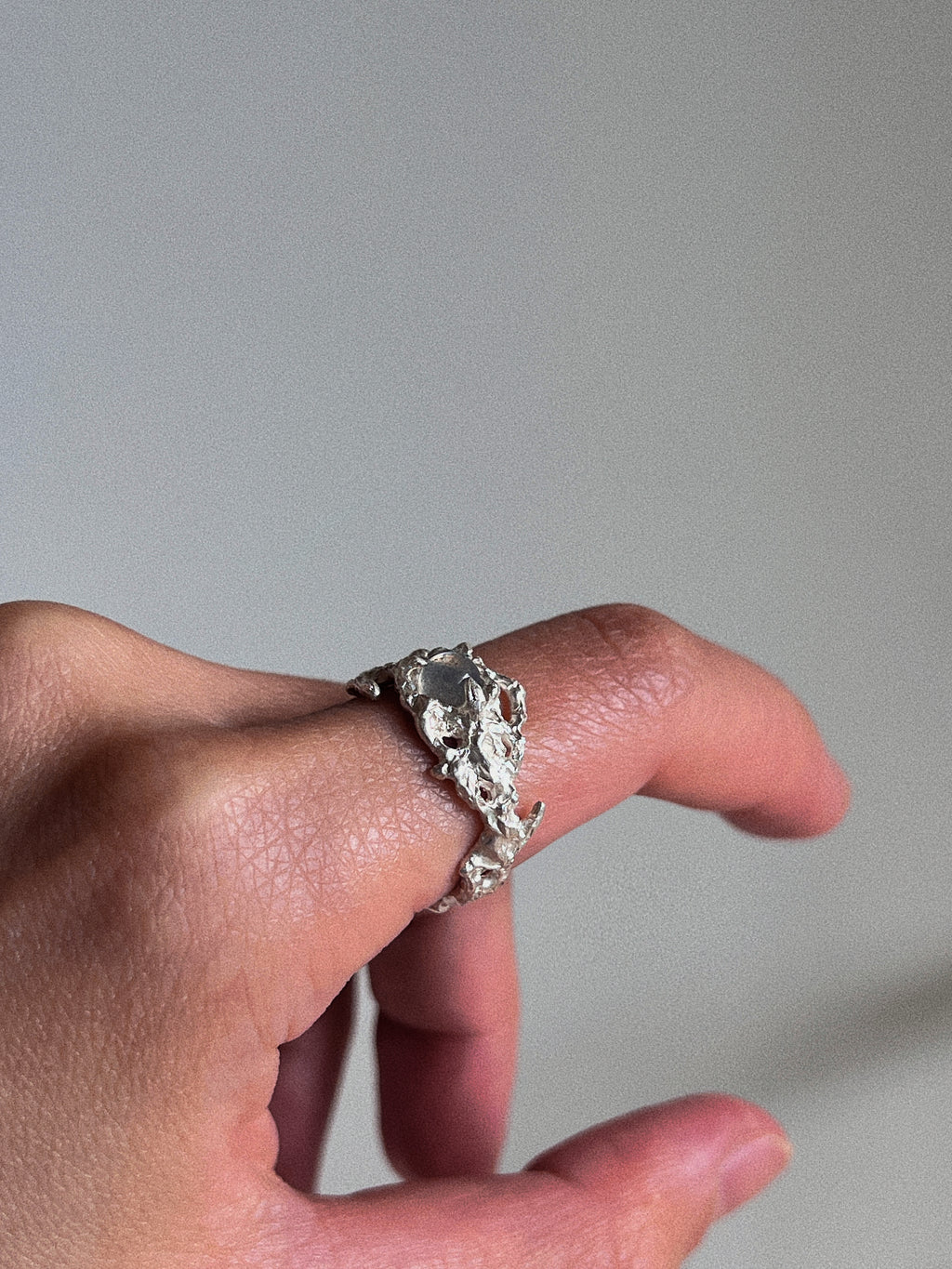 moonlight ring - Clean/Silver