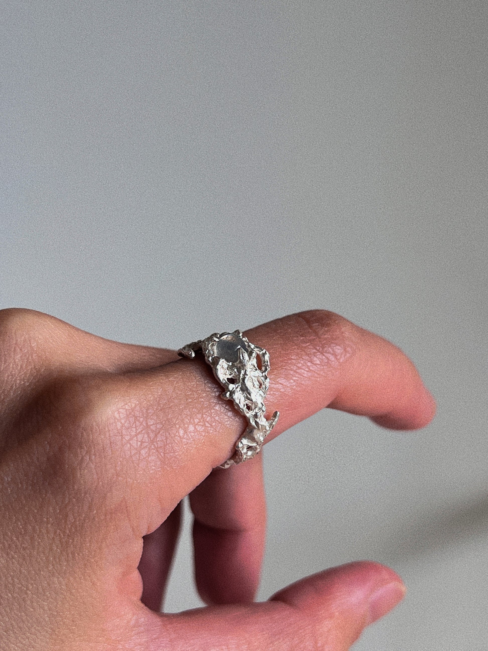 moonlight ring - Clean/Silver