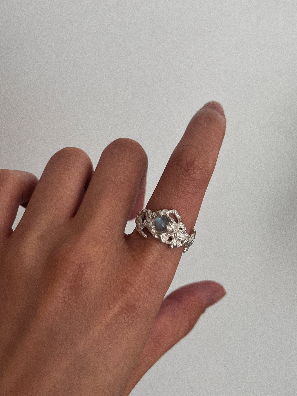 moonlight ring - Clean/Silver