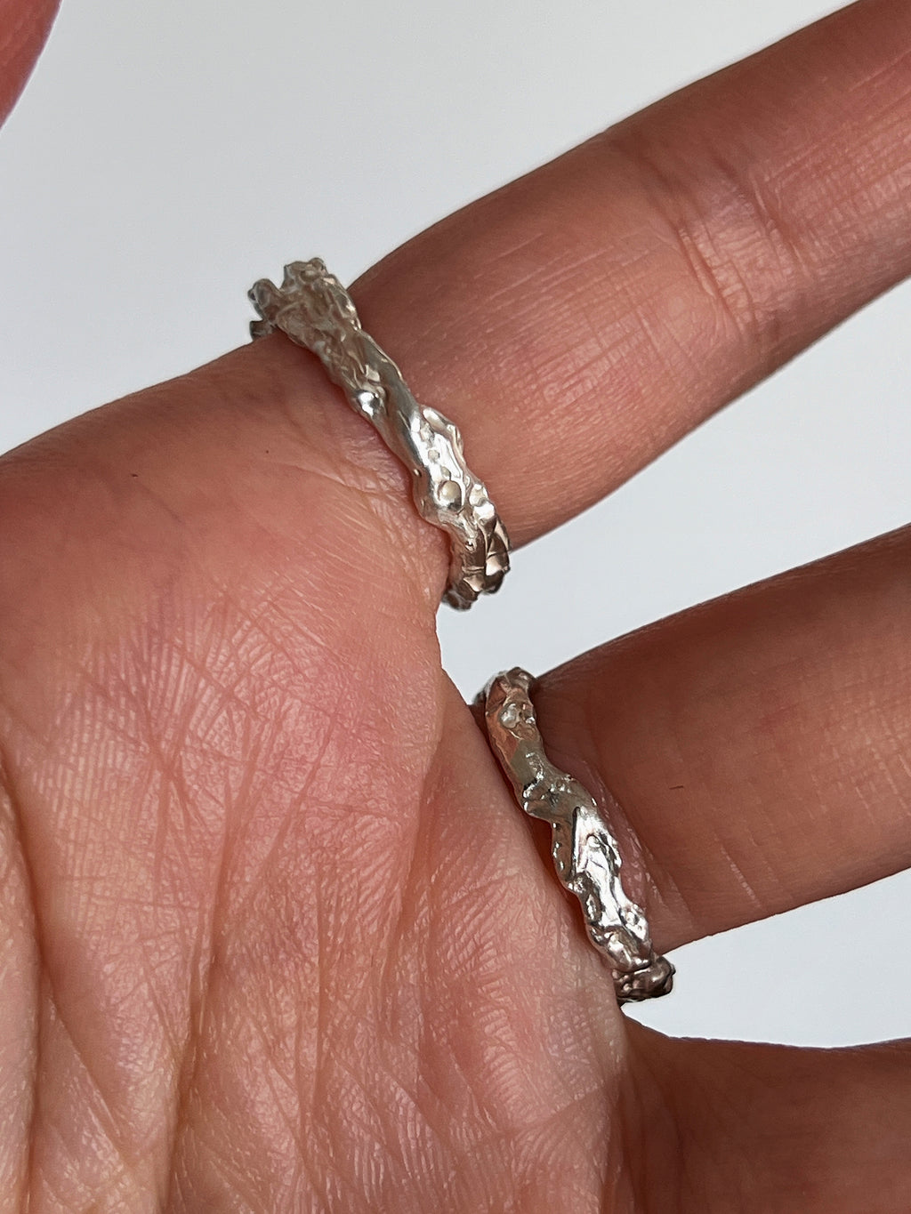 Fungus[001] ring - silver